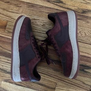 Nike Air Force 1 Low Burgundy Crush Women's
